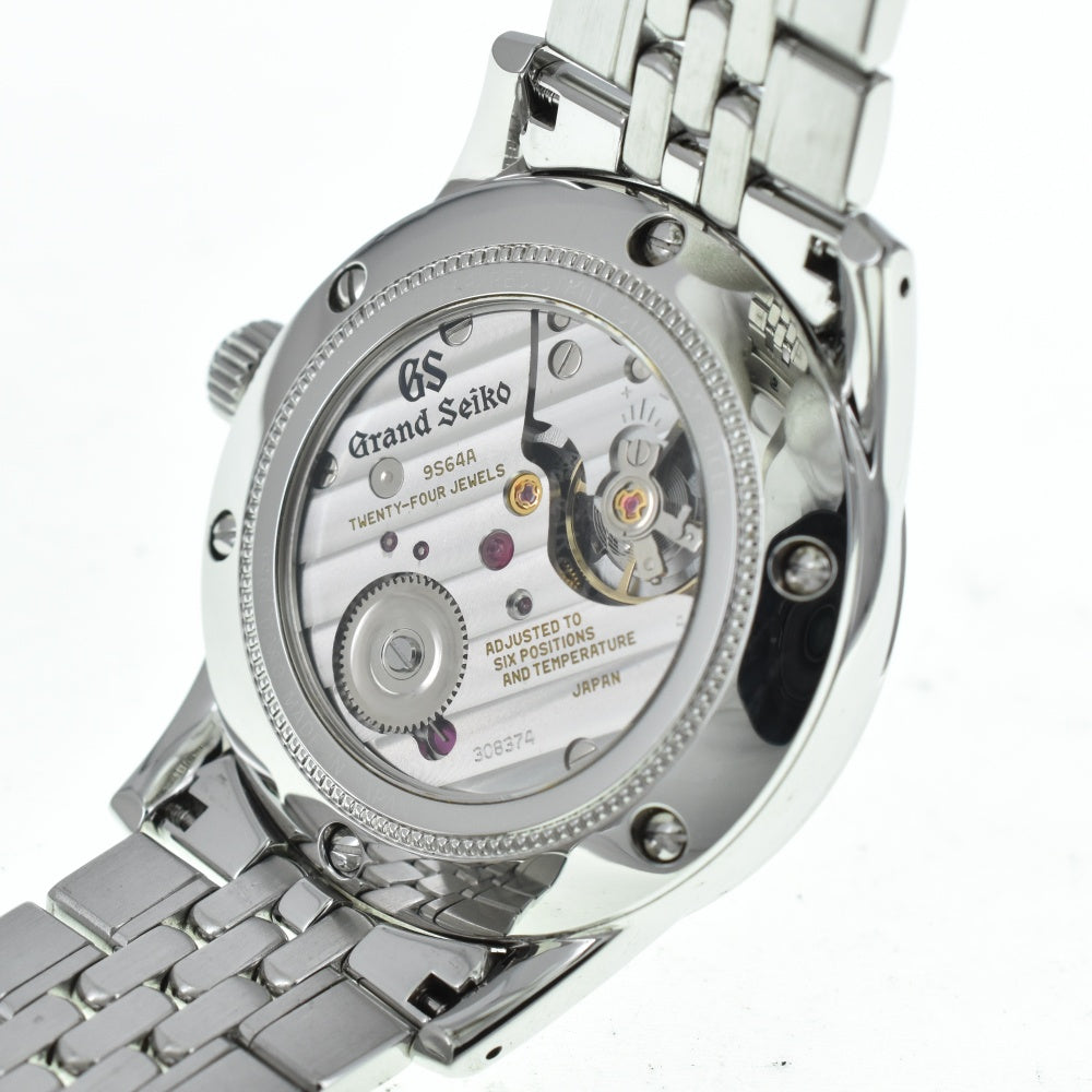 SEIKO Grand Seiko SBGW235/9S64-00A0 Equipped with slipping attachment Ivory Dial Hand Winding Men's
 Watch C#138669