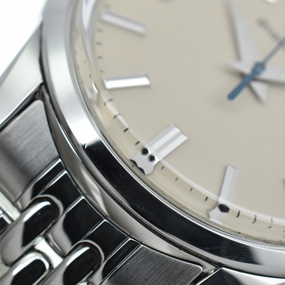 SEIKO Grand Seiko SBGW235/9S64-00A0 Equipped with slipping attachment Ivory Dial Hand Winding Men's
 Watch C#138669