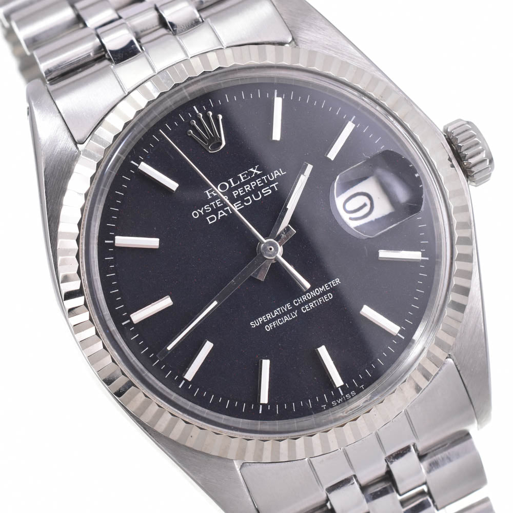 ROLEX DATEJUST 1601 vintage Red Eye Cal.1570 Black (Red Eye) Dial Automatic Men's
 Watch Z#138679