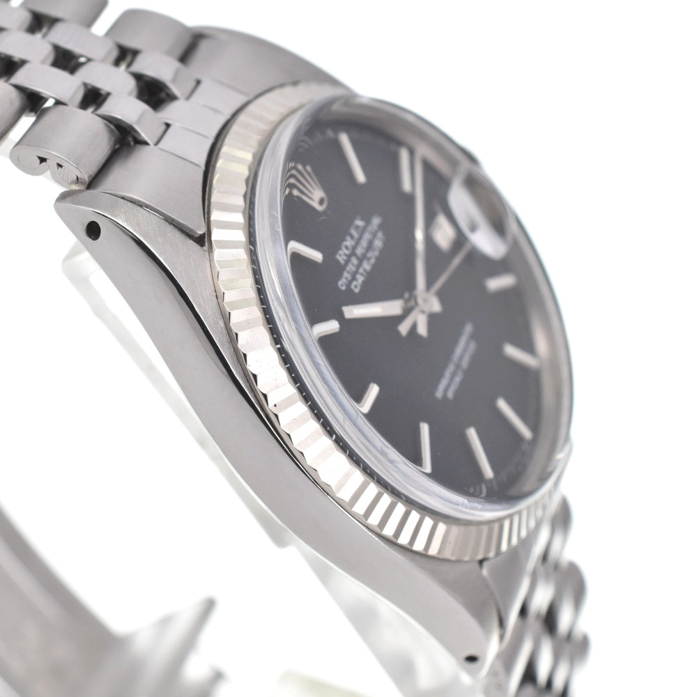 ROLEX DATEJUST 1601 vintage Red Eye Cal.1570 Black (Red Eye) Dial Automatic Men's
 Watch Z#138679