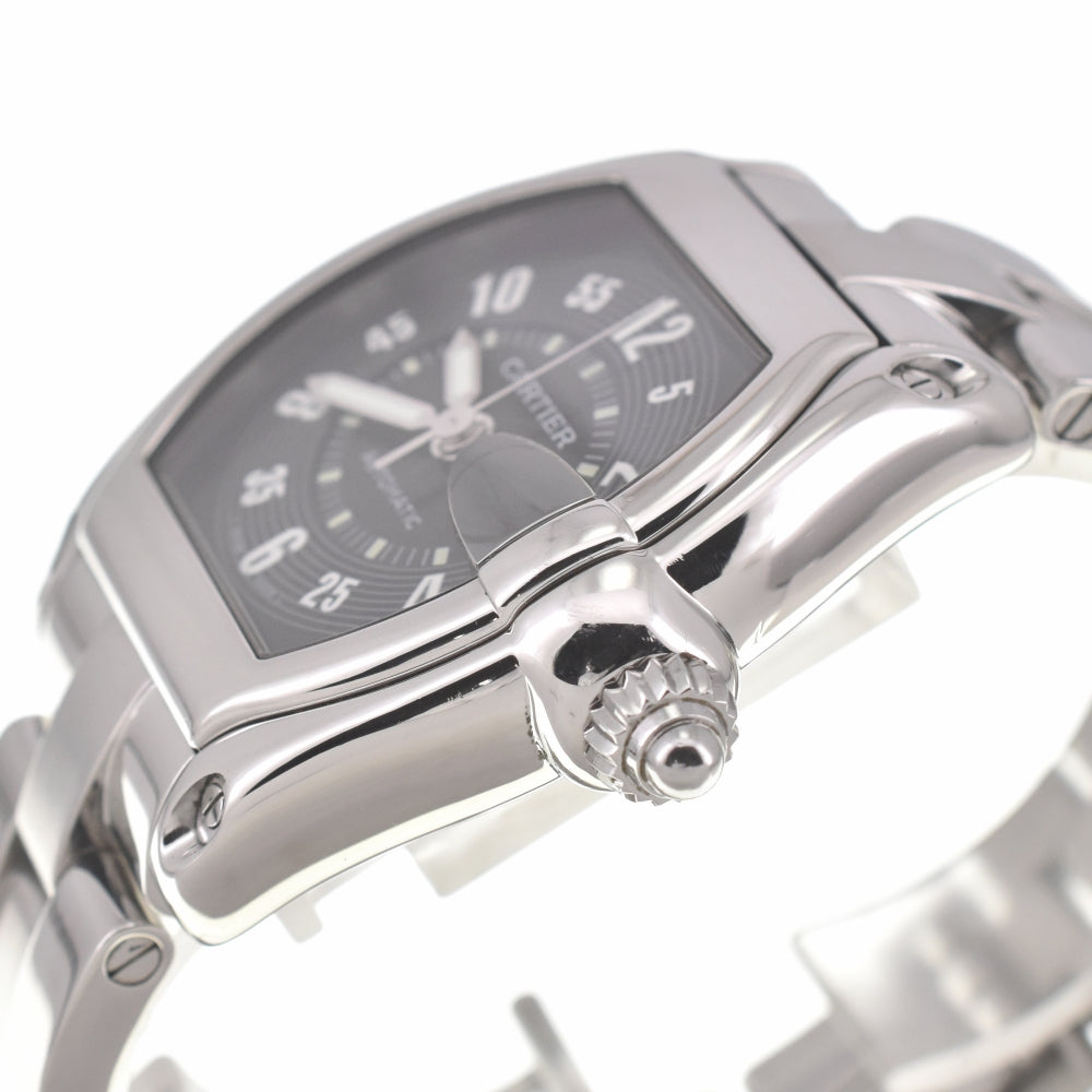 CARTIER Roadster LM W62004V3 Date black Dial Automatic Men's
 Watch □#138736