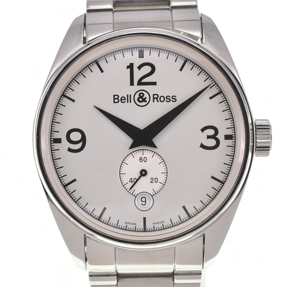 Bell＆Ross Vintage123 110S Small second date Silver Dial Automatic Men's
 Watch B#138738