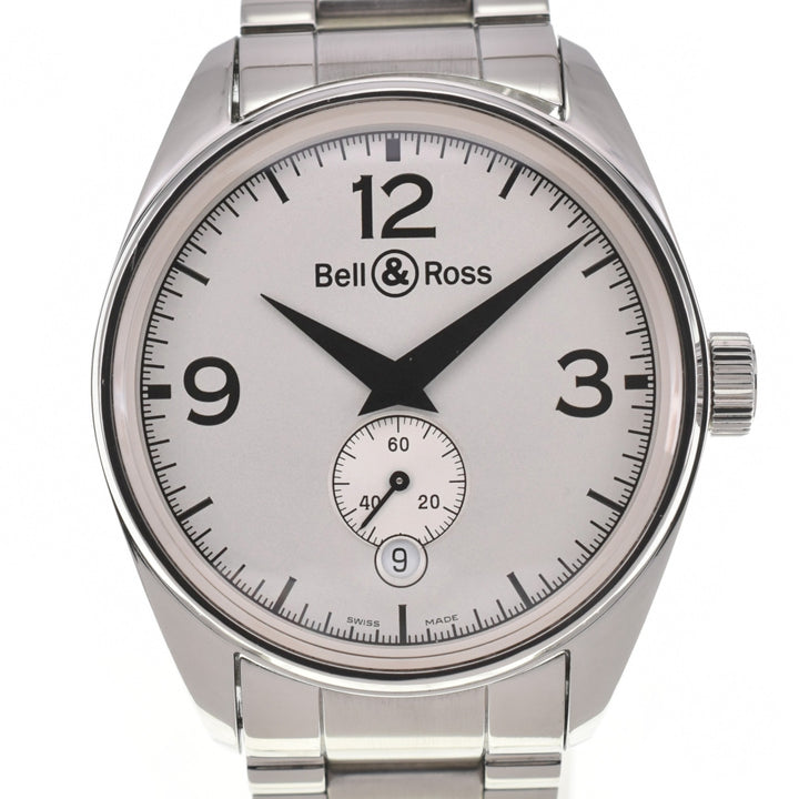Bell＆Ross Vintage123 110S Small second date Silver Dial Automatic Men's
 Watch B#138738