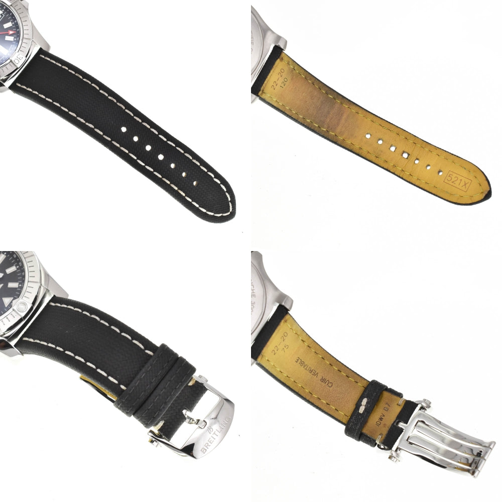 BREITLING Avenger GMT A32397 Date black Dial Automatic Men's
 Watch B#138769