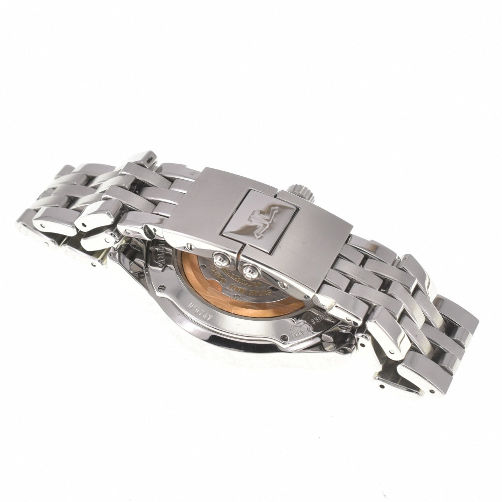 JAEGER-LECOULTRE Master home time 147.8.05.S GMT AMPM Small second date Silver Dial Automatic Men's
 Watch B#138770