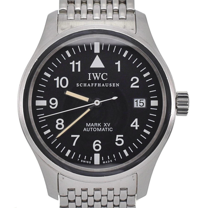 IWC SCHAFFHAUSEN Mark XV IW325302 Date black Dial Automatic Men's
 Watch D#138771