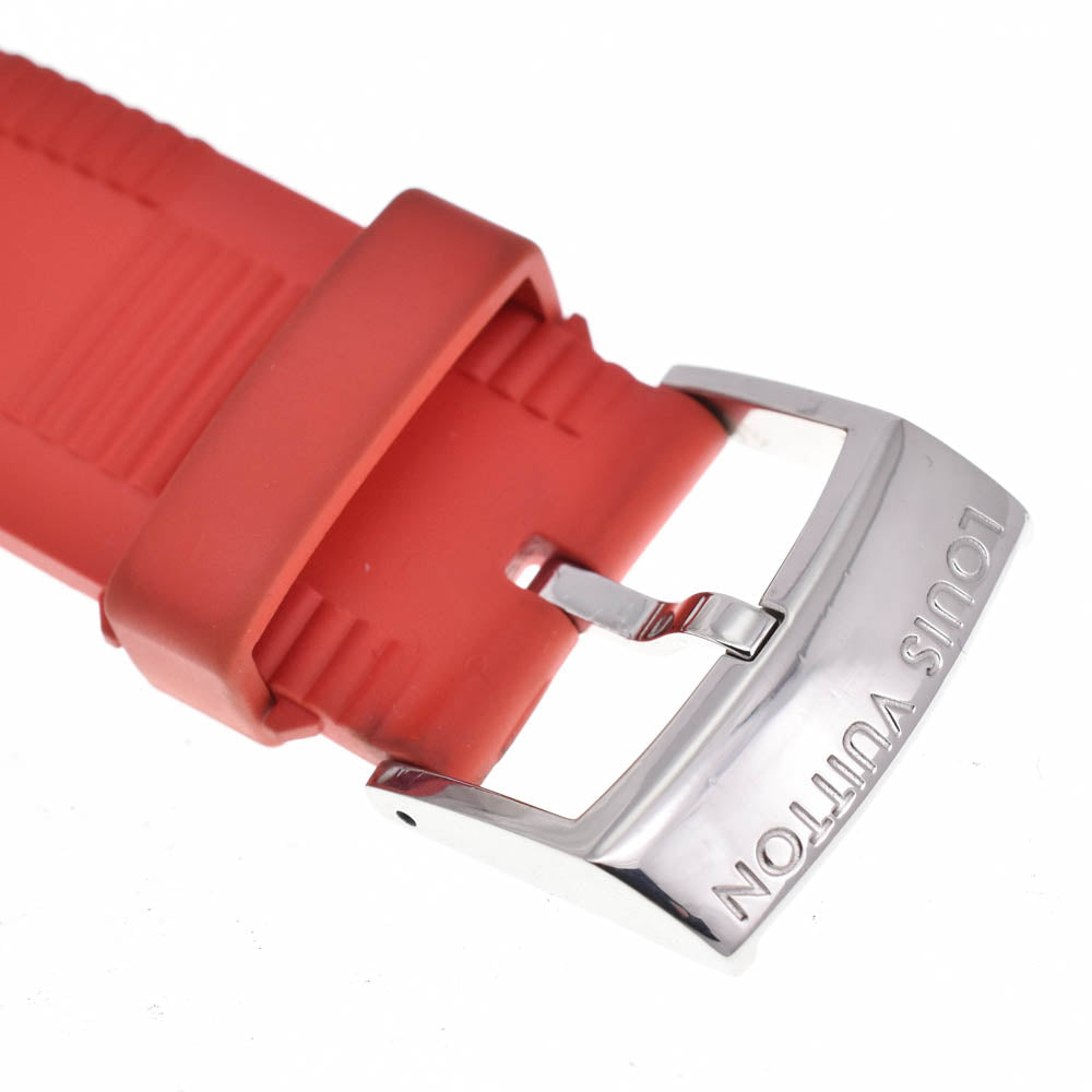 LOUIS VUITTON Tambour chronograph Q112G Date Rag Diamond Brown Dial Automatic Men's
 Watch B#138789