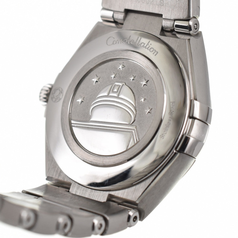 with paper OMEGA Constellation 131.15.28.60.56.001 Stainless Steel / Diamond Brown gray Dial Quartz Ladies
 Watch □#138801