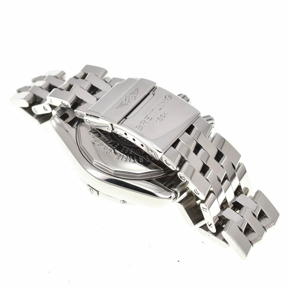 BREITLING Chronomat Evolution A13356 Chronograph Date Blue / Silver Dial Automatic Men's
 Watch A#138808