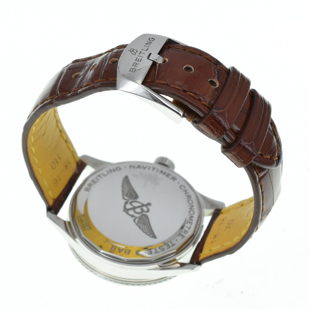 with paper BREITLING Navitimer Automatic 35 A17395 salmon pink Dial Automatic Ladies
 Watch A#138811