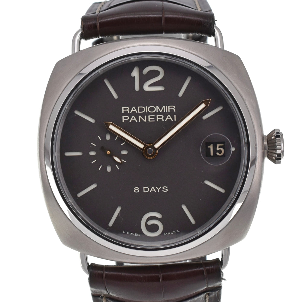 PANERAI Radiomir 8 Days PAM00346 Brown Dial Hand Winding Men's
 Watch C#138818
