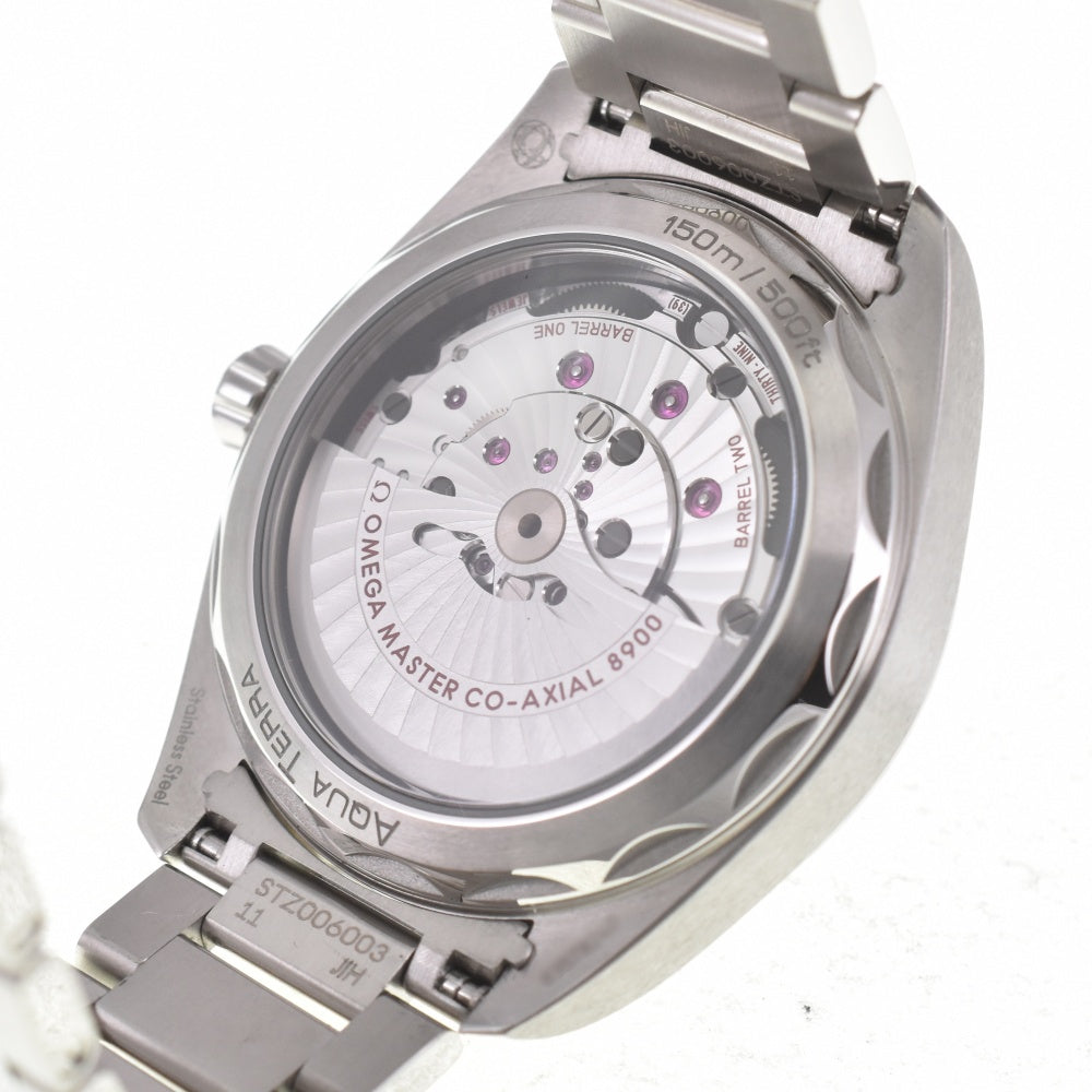 with paper OMEGA Seamaster Aqua Terra 150M 220.10.41.21.03.001 Date blue Dial Automatic Men's
 Watch C#138819