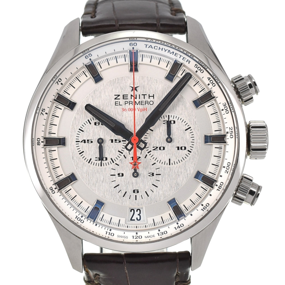with paper ZENITH El Primero 03.2280.400/01.C713 Chronograph Silver Dial Automatic Men's
 Watch A#138828