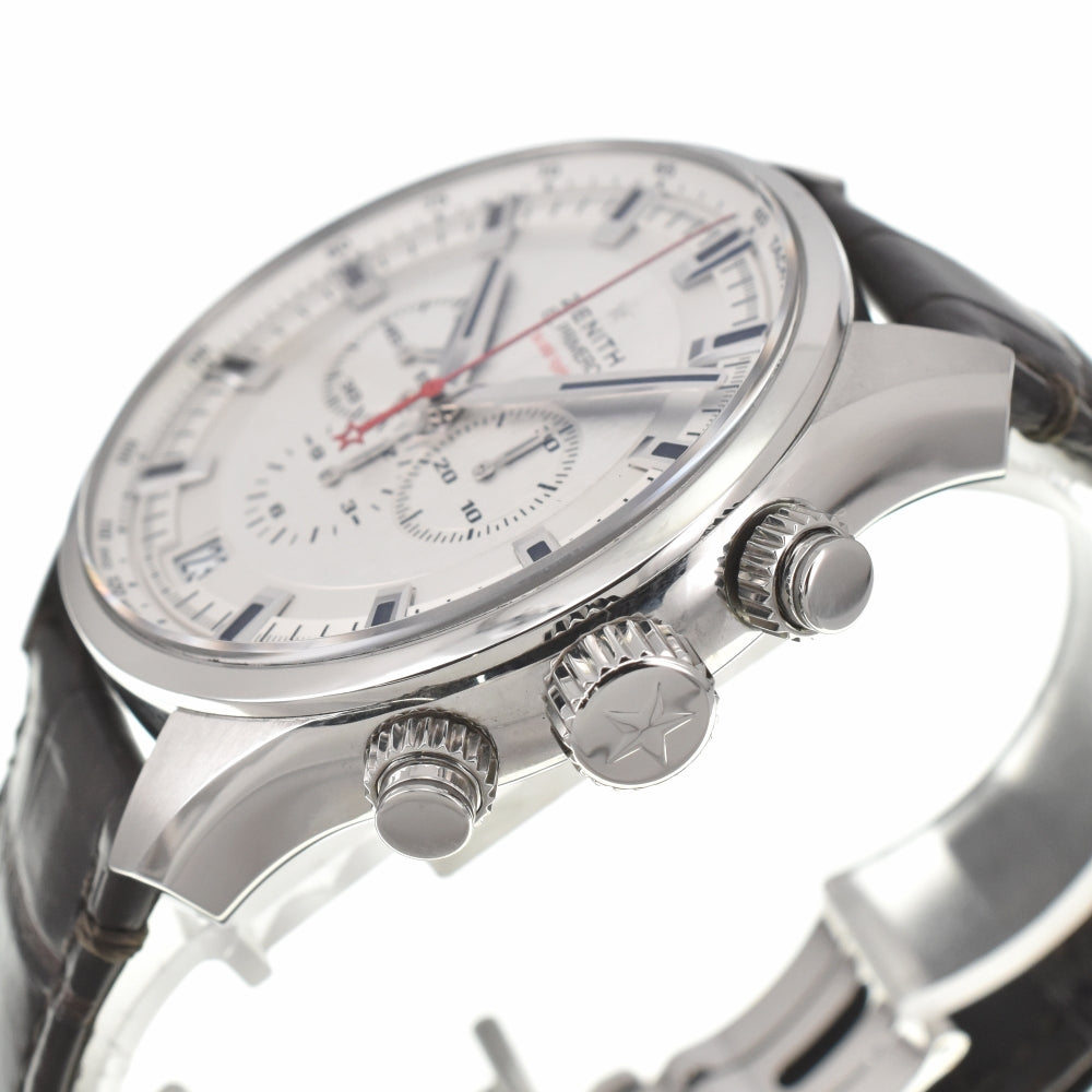 with paper ZENITH El Primero 03.2280.400/01.C713 Chronograph Silver Dial Automatic Men's
 Watch A#138828