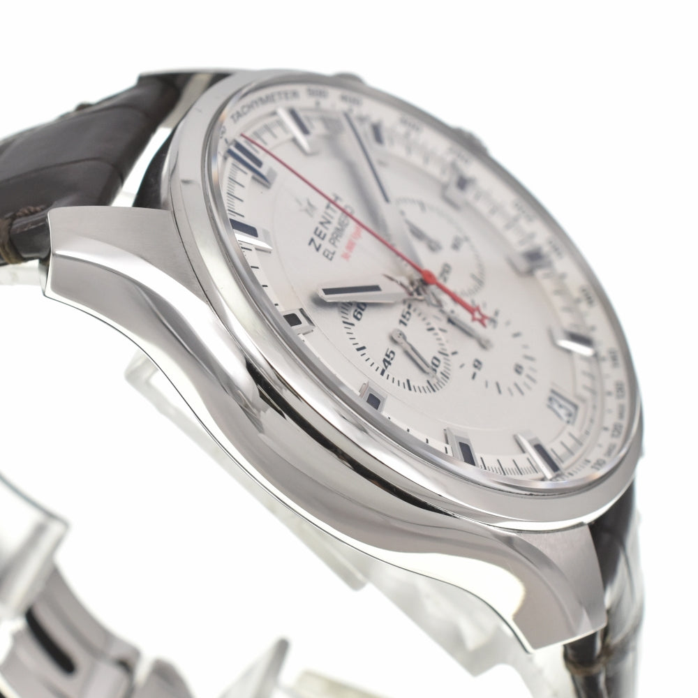 with paper ZENITH El Primero 03.2280.400/01.C713 Chronograph Silver Dial Automatic Men's
 Watch A#138828