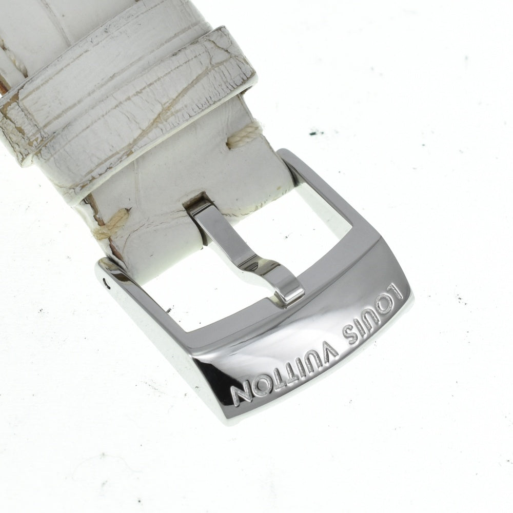 LOUIS VUITTON Tambour Q1322 Chronograph Date Brown Dial Quartz Ladies
 Watch C#138829