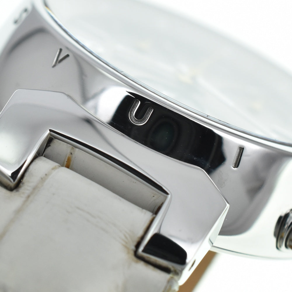 LOUIS VUITTON Tambour Q1322 Chronograph Date Brown Dial Quartz Ladies
 Watch C#138829