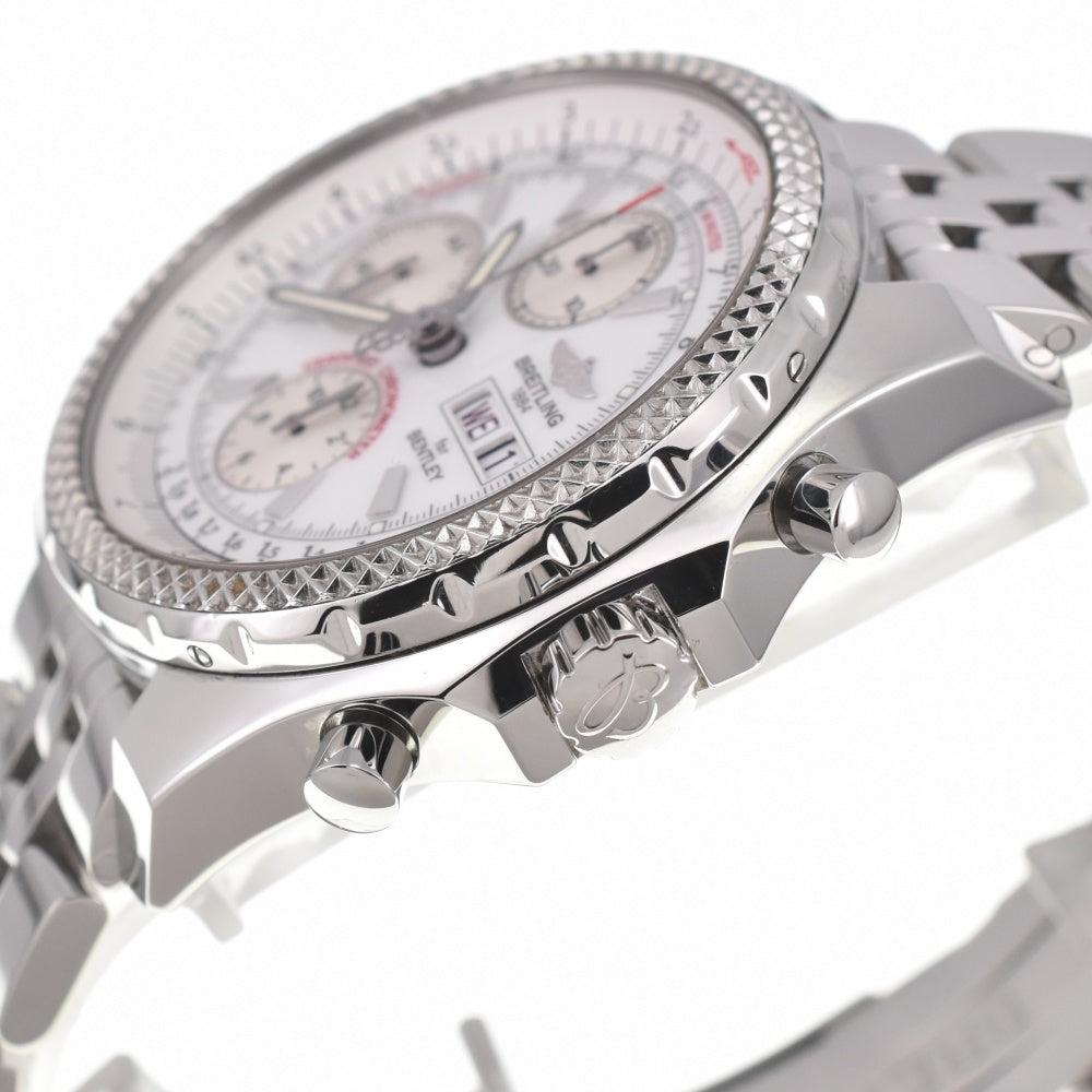 BREITLING Bentley GT A13362 Chronograph day date white Dial Automatic Men's
 Watch A#138831