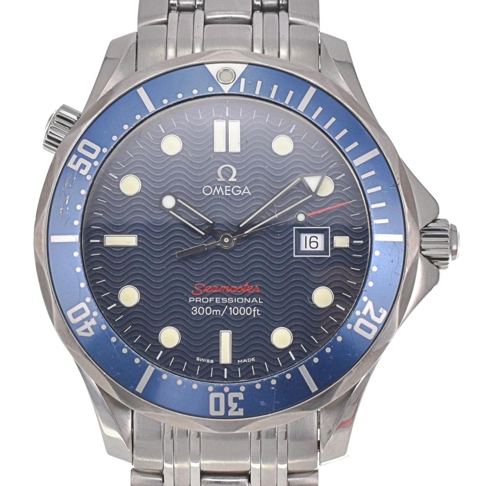 OMEGA Seamaster Professional 300 m 2221.80 Date blue Dial Quartz Men's
 Watch C#138832