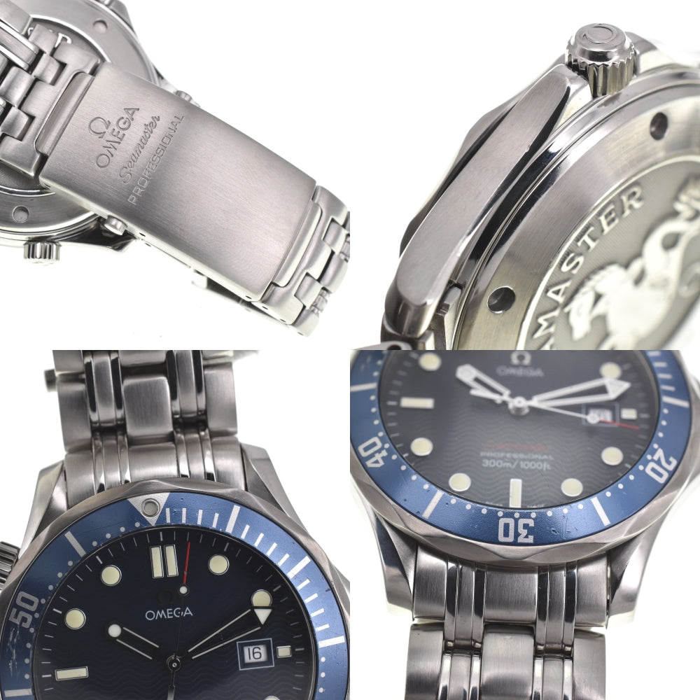 OMEGA Seamaster Professional 300 m 2221.80 Date blue Dial Quartz Men's
 Watch C#138832