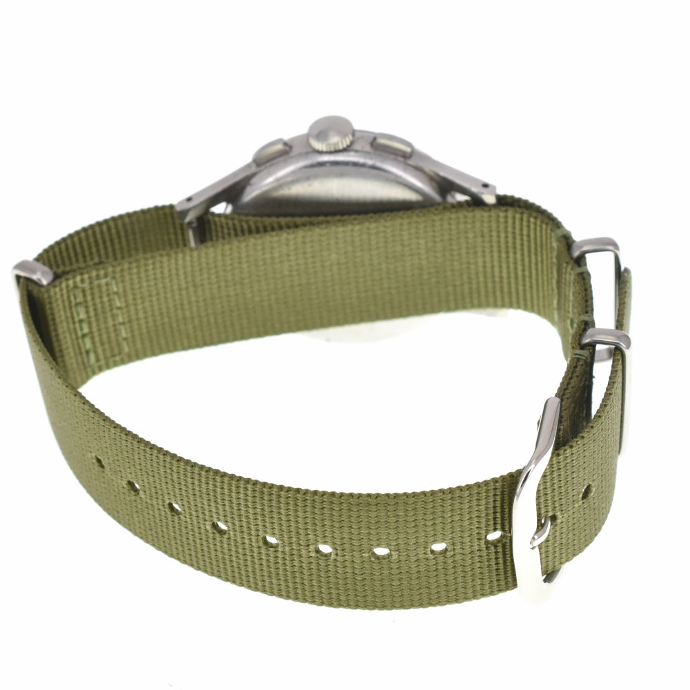 BREITLING Premier Ref.787 vintage Chronograph Silver Dial Hand Winding Men's
 Watch G#138833