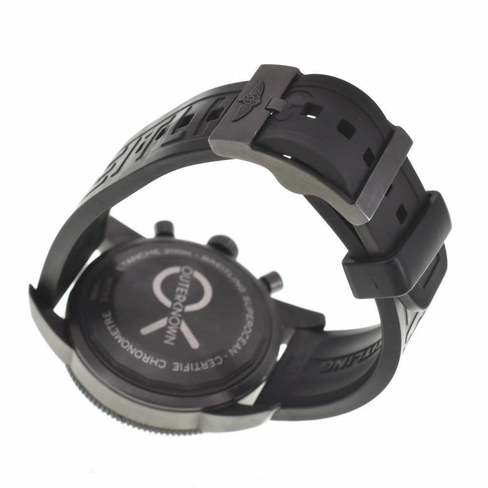 with paper BREITLING Super Ocean Heritage Ⅱ M13313 Chronograph Outerknown blue Dial Automatic Men's
 Watch B#138836