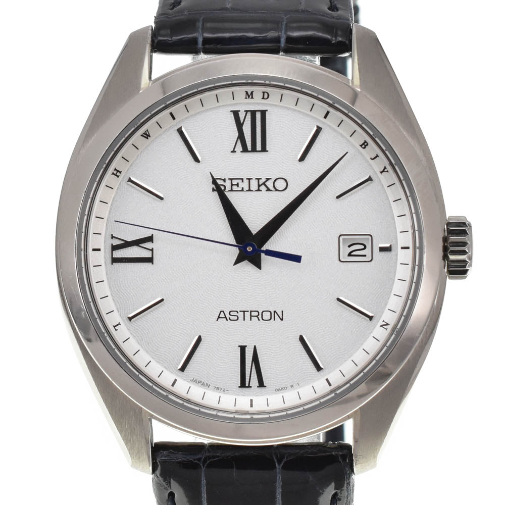 SEIKO Astron SBXY035 titanium white Dial Radio Sync Solar Men's
 Watch A#138841
