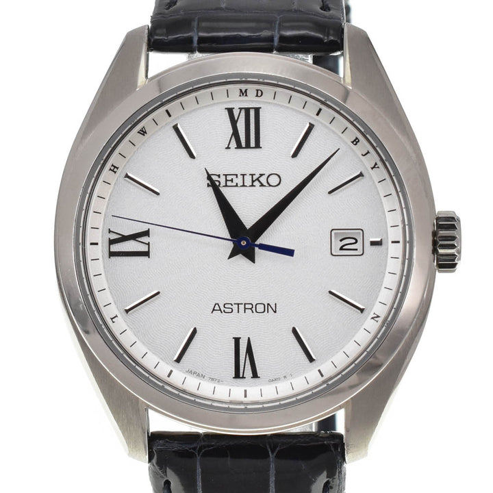 SEIKO Astron SBXY035 titanium white Dial Radio Sync Solar Men's
 Watch A#138841