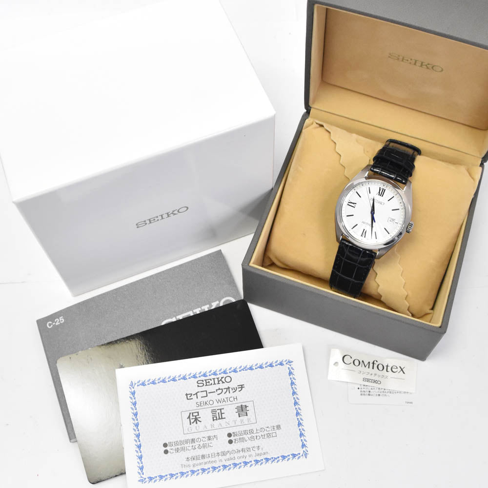 SEIKO Astron SBXY035 titanium white Dial Radio Sync Solar Men's
 Watch A#138841