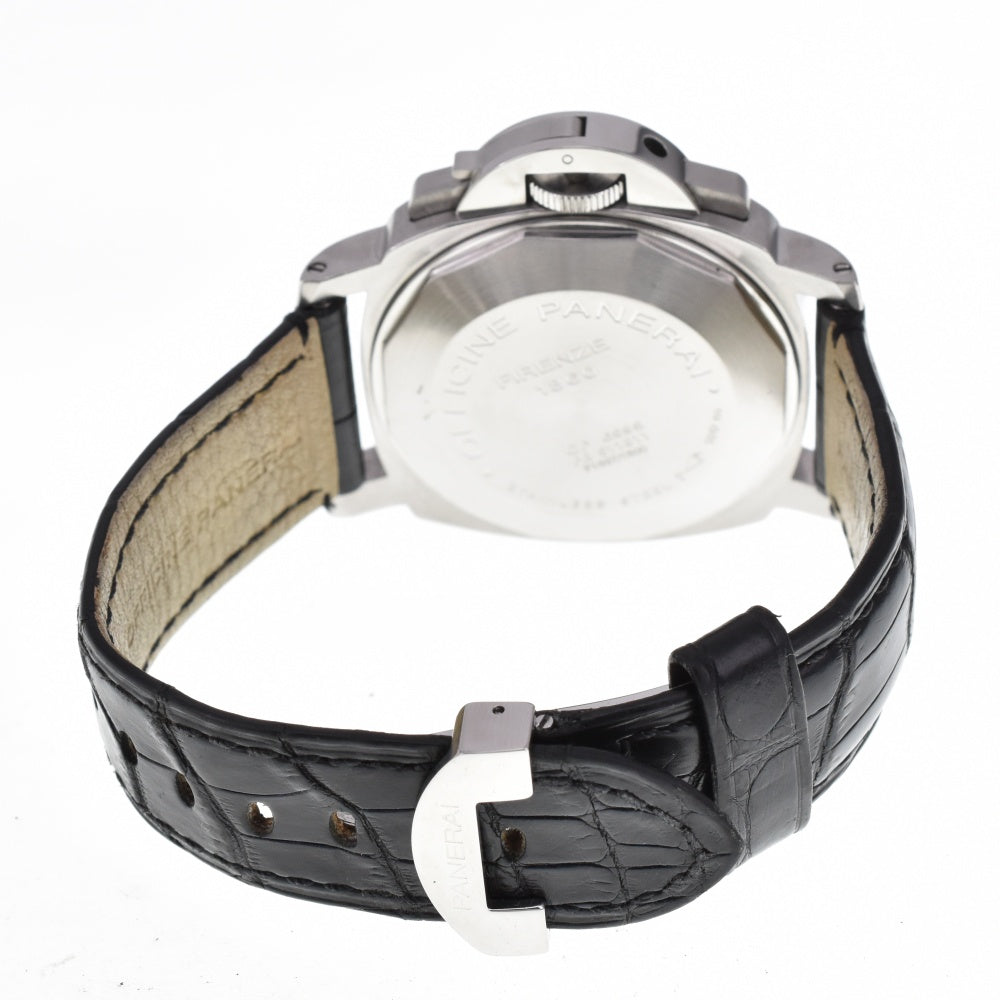 PANERAI Luminor PAM00162 Chronograph Date Black Grey Dial Automatic Men's
 Watch B#138845