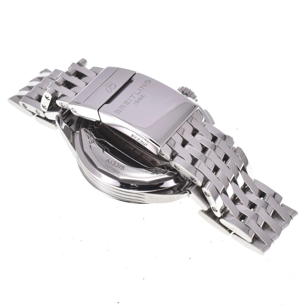 with paper BREITLING Premier A13315 Chronograph Date blue Dial Automatic Men's
 Watch C#138849