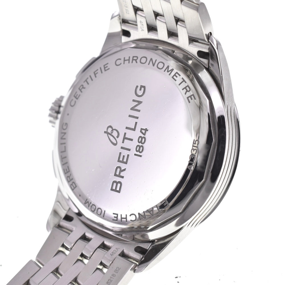 with paper BREITLING Premier A13315 Chronograph Date blue Dial Automatic Men's
 Watch C#138849