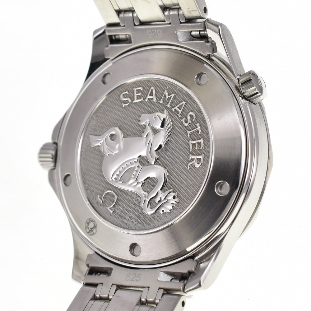 with paper OMEGA Seamaster Professional 300M 212.30.41.61.01.001 black Dial Quartz Men's
 Watch G#138850