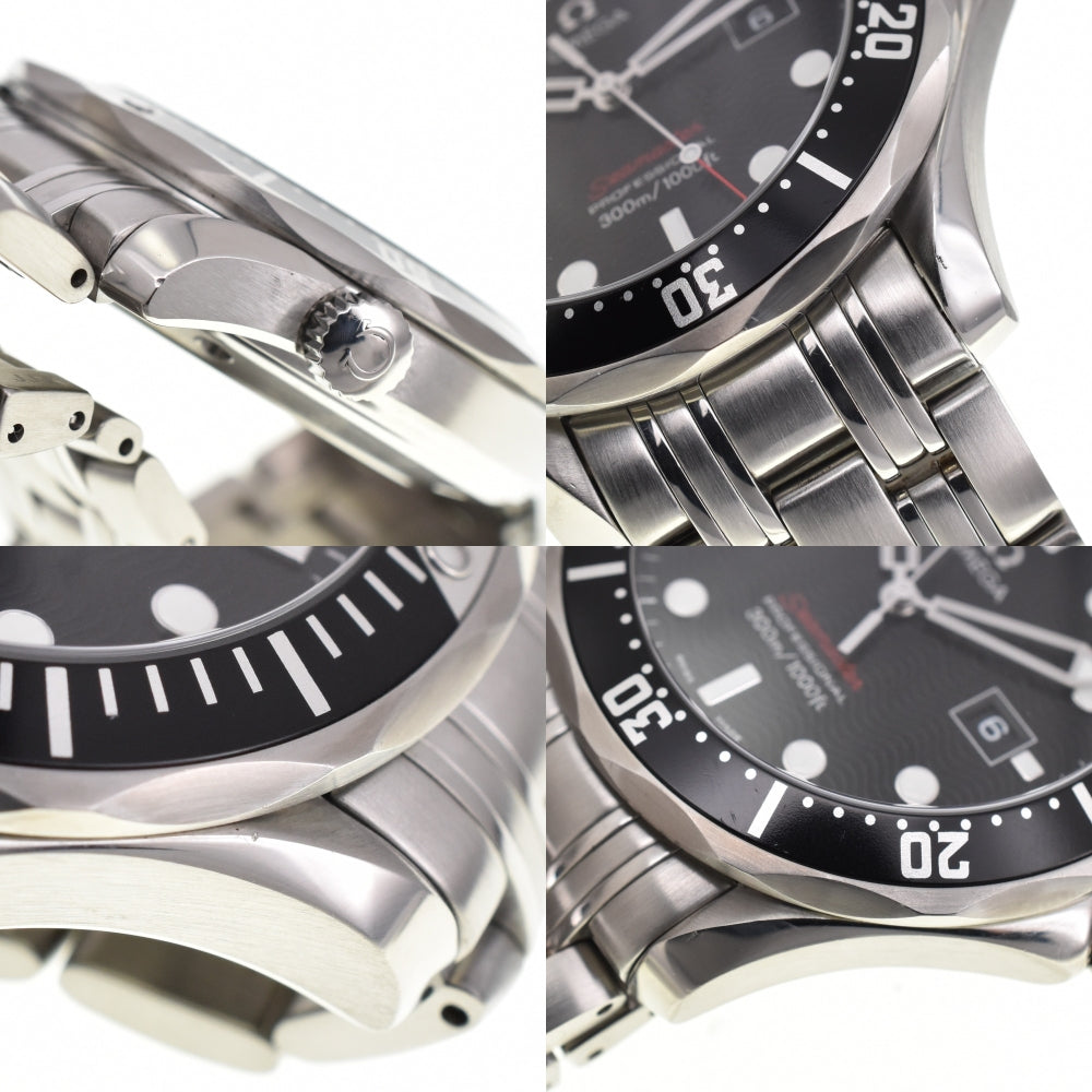 with paper OMEGA Seamaster Professional 300M 212.30.41.61.01.001 black Dial Quartz Men's
 Watch G#138850