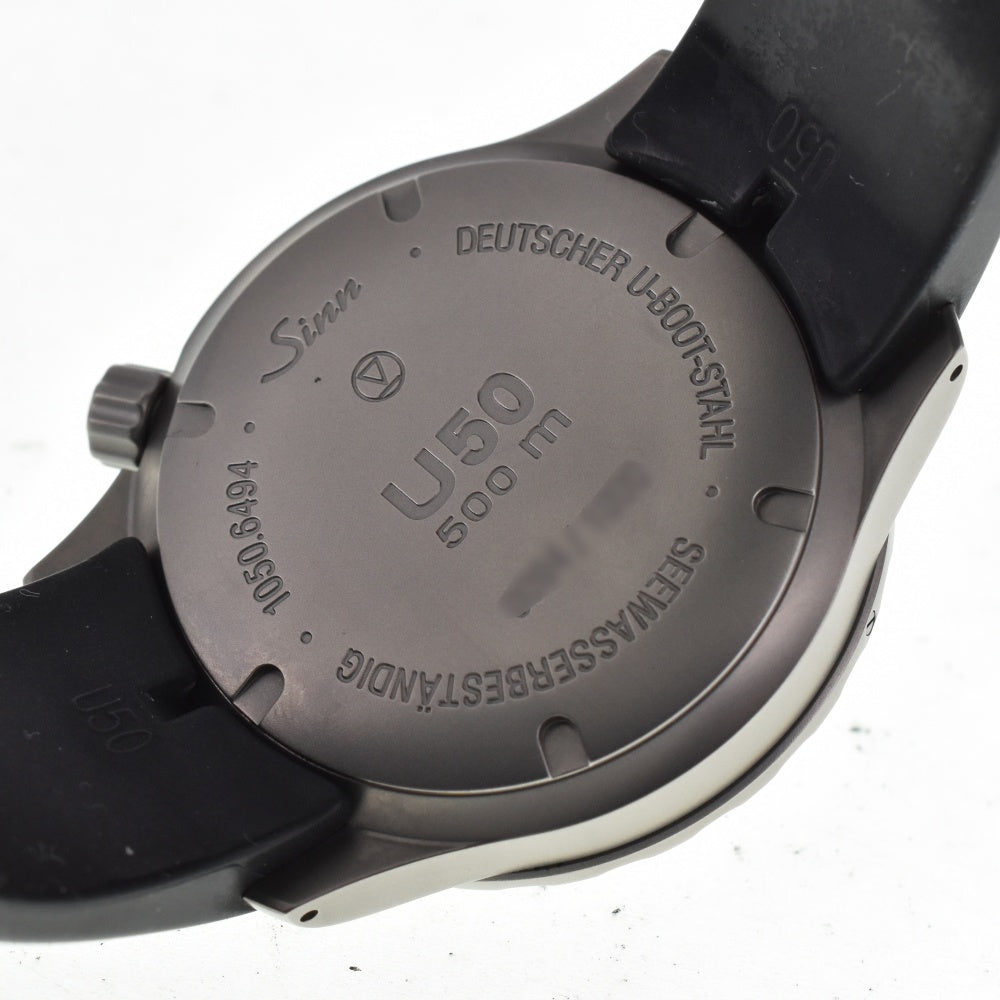 Sinn U50 Series U50.DS Diver's watch 500m Limited to 1000 pieces worldwide gray Dial Automatic Men's
 Watch C#138864