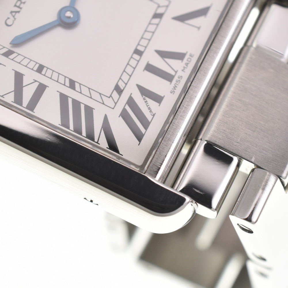 CARTIER Tank solo LM W5200014 Silver Dial Quartz Men's
 Watch B#138868