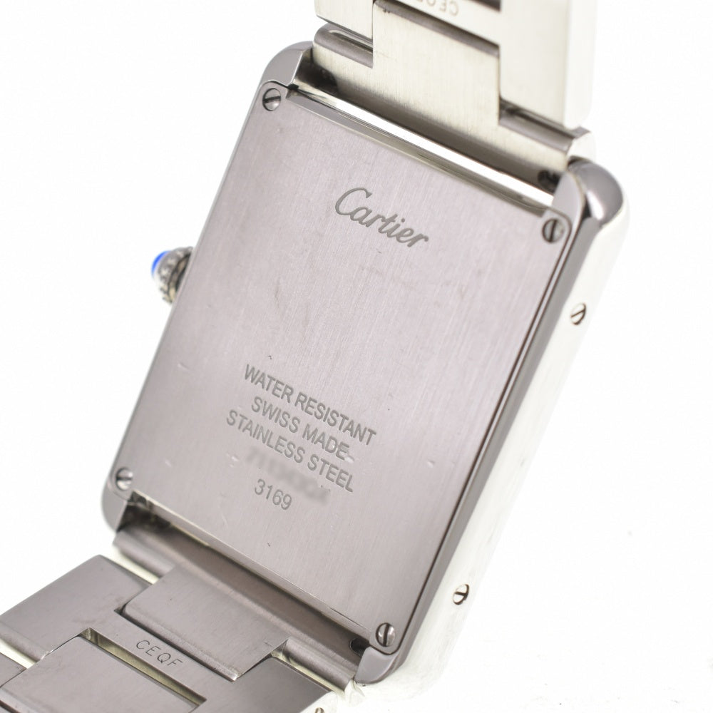 CARTIER Tank solo LM W5200014 Silver Dial Quartz Men's
 Watch B#138868