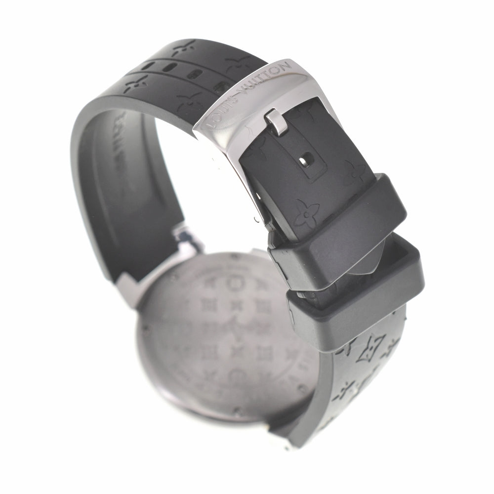LOUIS VUITTON Tambour Lovely Cup MM Q132G Chronograph Date black Dial Quartz Ladies
 Watch B#138869