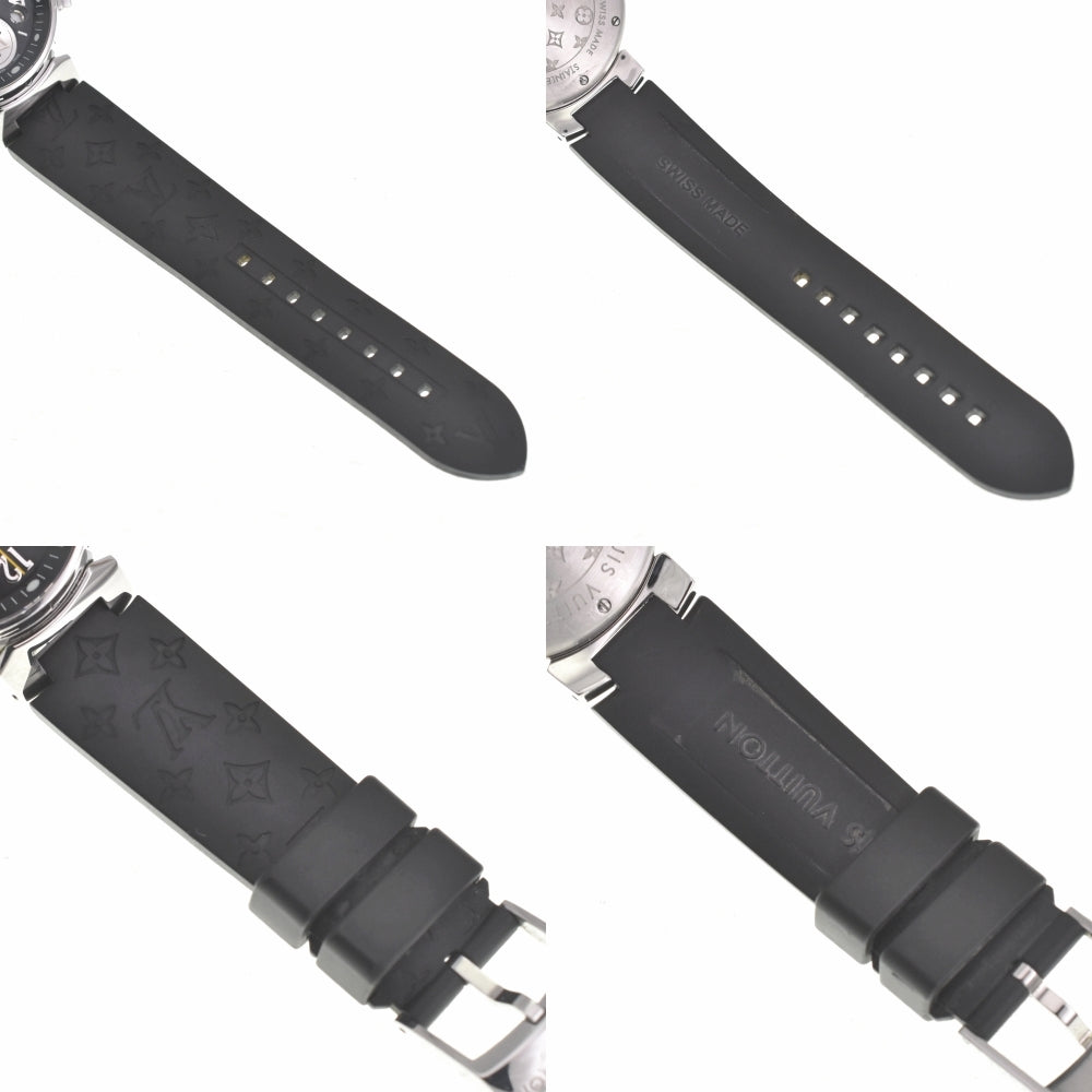LOUIS VUITTON Tambour Lovely Cup MM Q132G Chronograph Date black Dial Quartz Ladies
 Watch B#138869