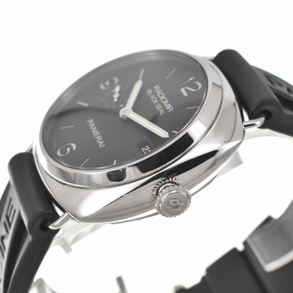 with paper PANERAI Radiomir Black Seal 3 Date PAM00388 black Dial Automatic Men's
 Watch A#138870