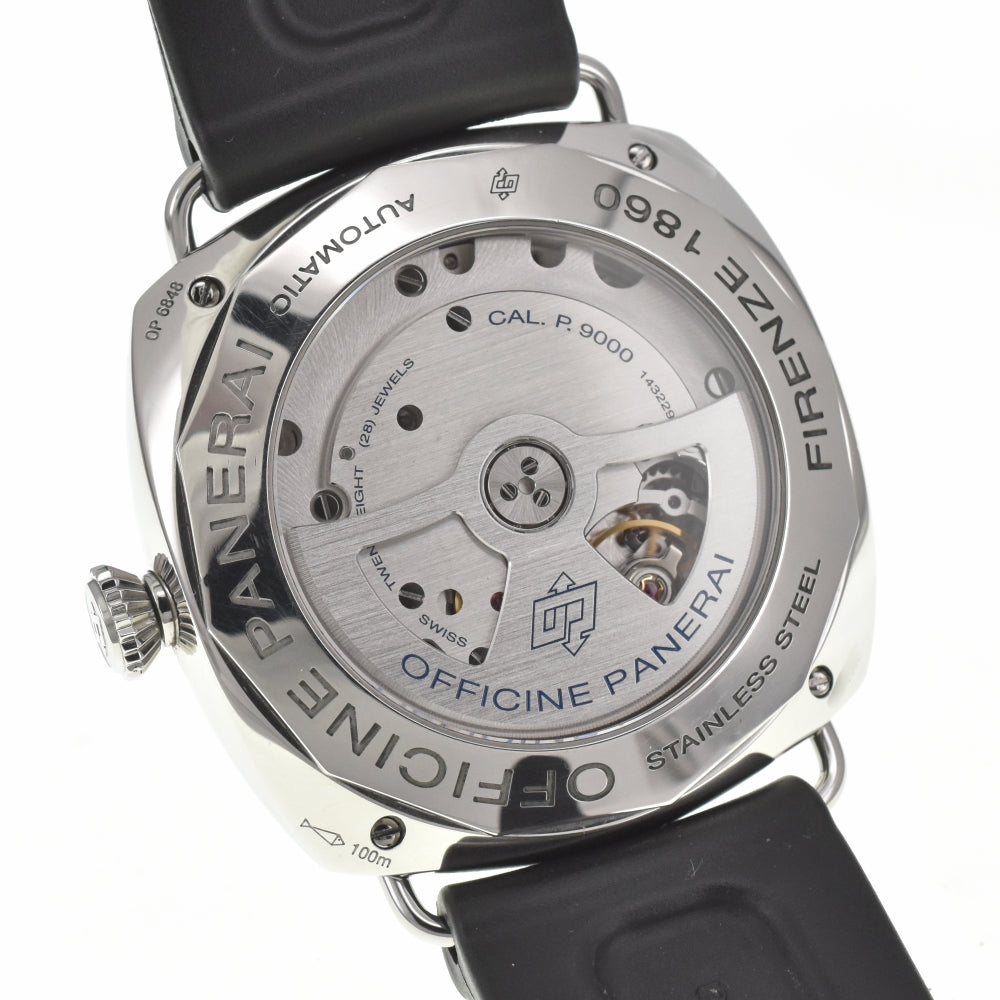 with paper PANERAI Radiomir Black Seal 3 Date PAM00388 black Dial Automatic Men's
 Watch A#138870