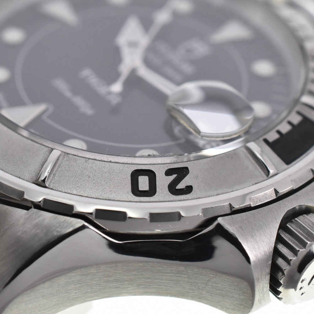 TUDOR Prince Date Hydro Note Tiger 89190 black Dial Automatic Men's
 Watch □#138871