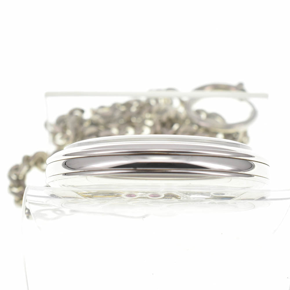 with paper EPOS 2003 skeleton Silver (Skeleton) Dial Hand Winding Unisex
 Pocket watch B#138914