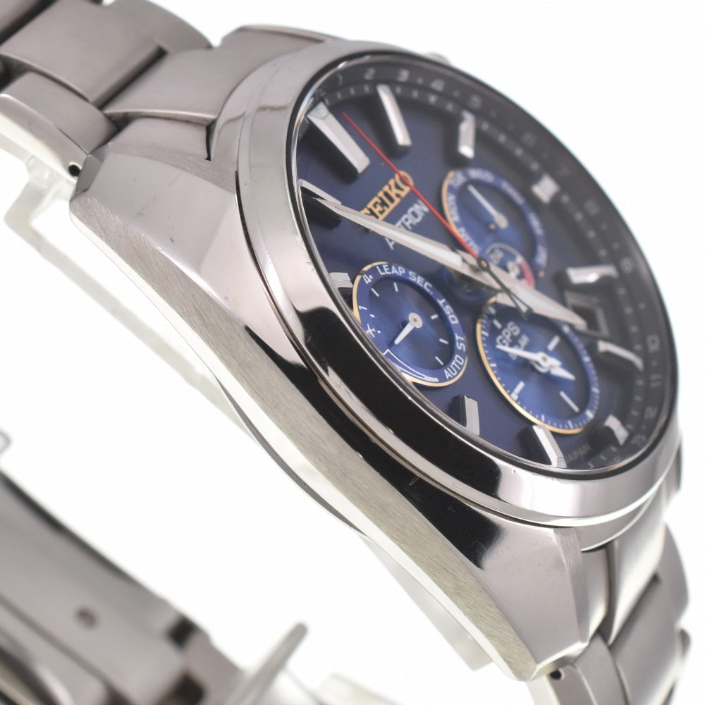 with paper SEIKO Astron 5X53-0BT0/SBXC115 Shohei Otani 2022 Limited Edition blue Dial GPS Solar Men's
 Watch B#138915