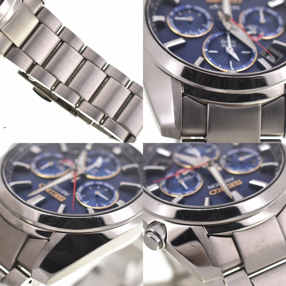 with paper SEIKO Astron 5X53-0BT0/SBXC115 Shohei Otani 2022 Limited Edition blue Dial GPS Solar Men's
 Watch B#138915