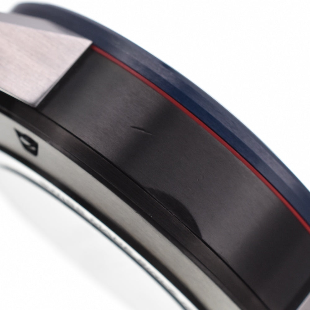 with paper TAG HEUER Carrera Caliber Heuer 01 CAR2A1N Red bull racing Blue / skeleton Dial Automatic Men's
 Watch B#138916