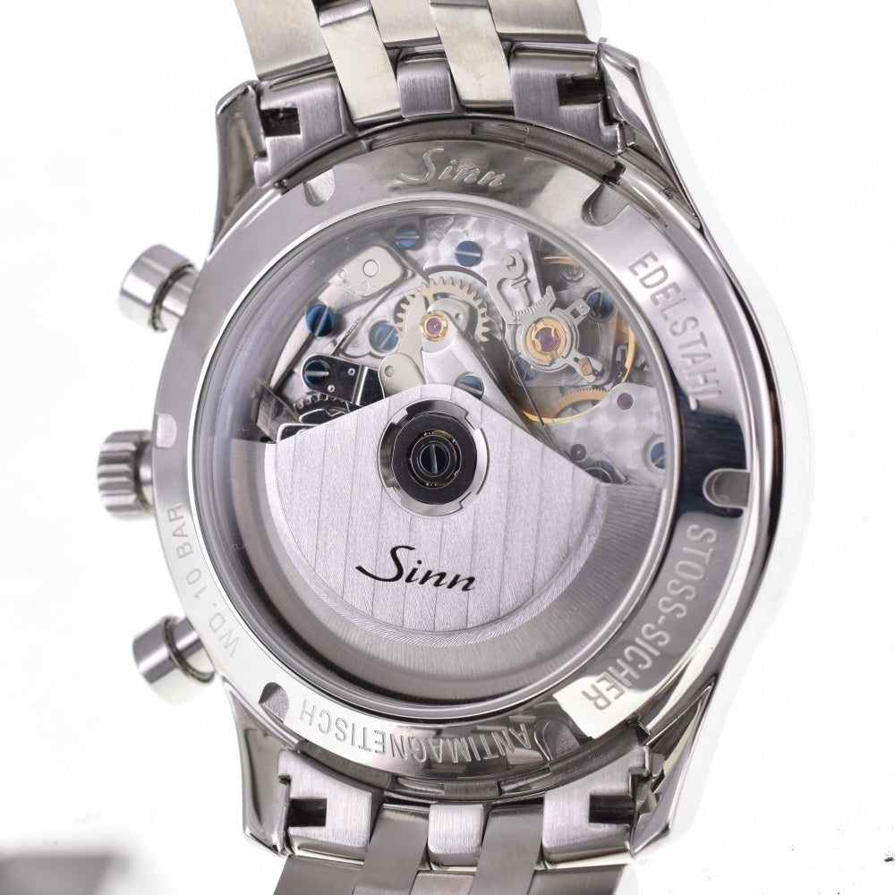 with paper Sinn Model 956 956 Chronograph Power Reserve Date black Dial Automatic Men's
 Watch C#138927