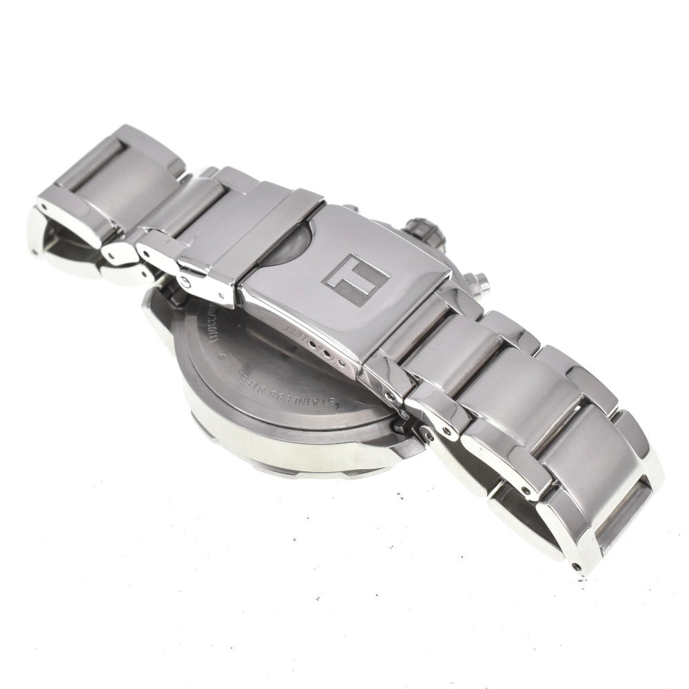 with paper TISSOT T-Sport T095.417.11.057.00 Chronograph Date gray Dial Quartz Men's
 Watch C#138928