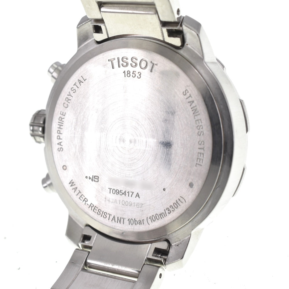 with paper TISSOT T-Sport T095.417.11.057.00 Chronograph Date gray Dial Quartz Men's
 Watch C#138928