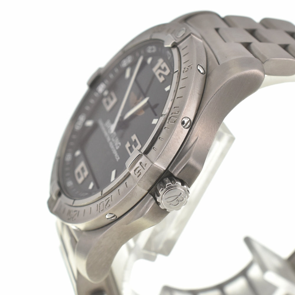 BREITLING Aerospace E79362 Alarm UTC black Dial Quartz Men's
 Watch C#138944